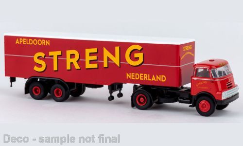 Brekina 85231 - DAF Do 2000 Kofferzug Streng (NL) H0 1:87