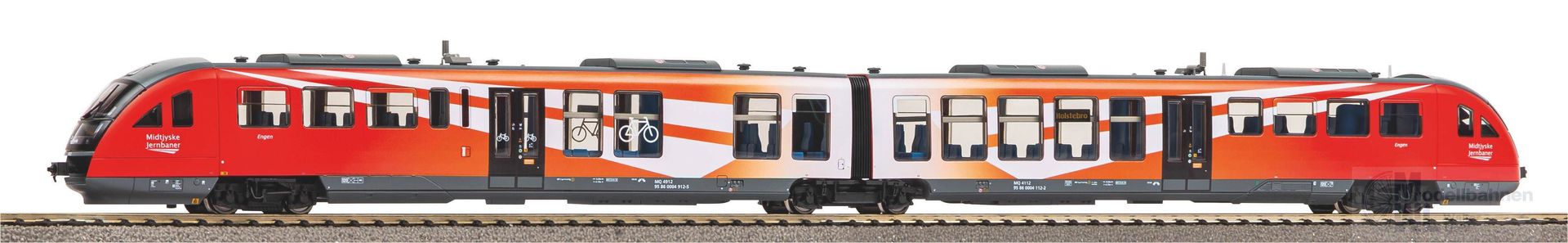 Piko 52983 - Triebwagen Desiro Midtjyske Jernbaner Ep.VI H0/GL Sound