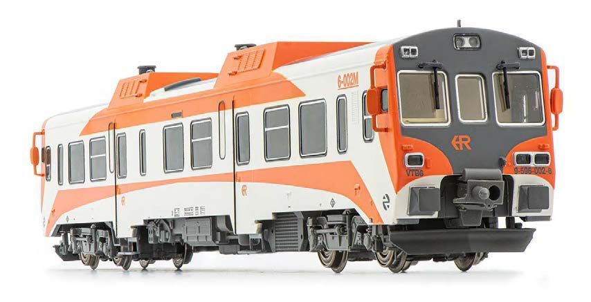 Electrotren 2502B - Dieseltriebwagen 596 RENFE Ep.V R2 9-596-001-8 H0/GL