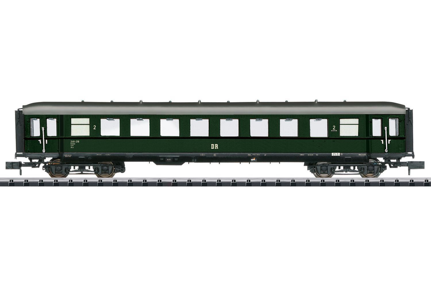 Trix 18426 - Personenwagen DR Ep.III 2.Kl. N 1:160