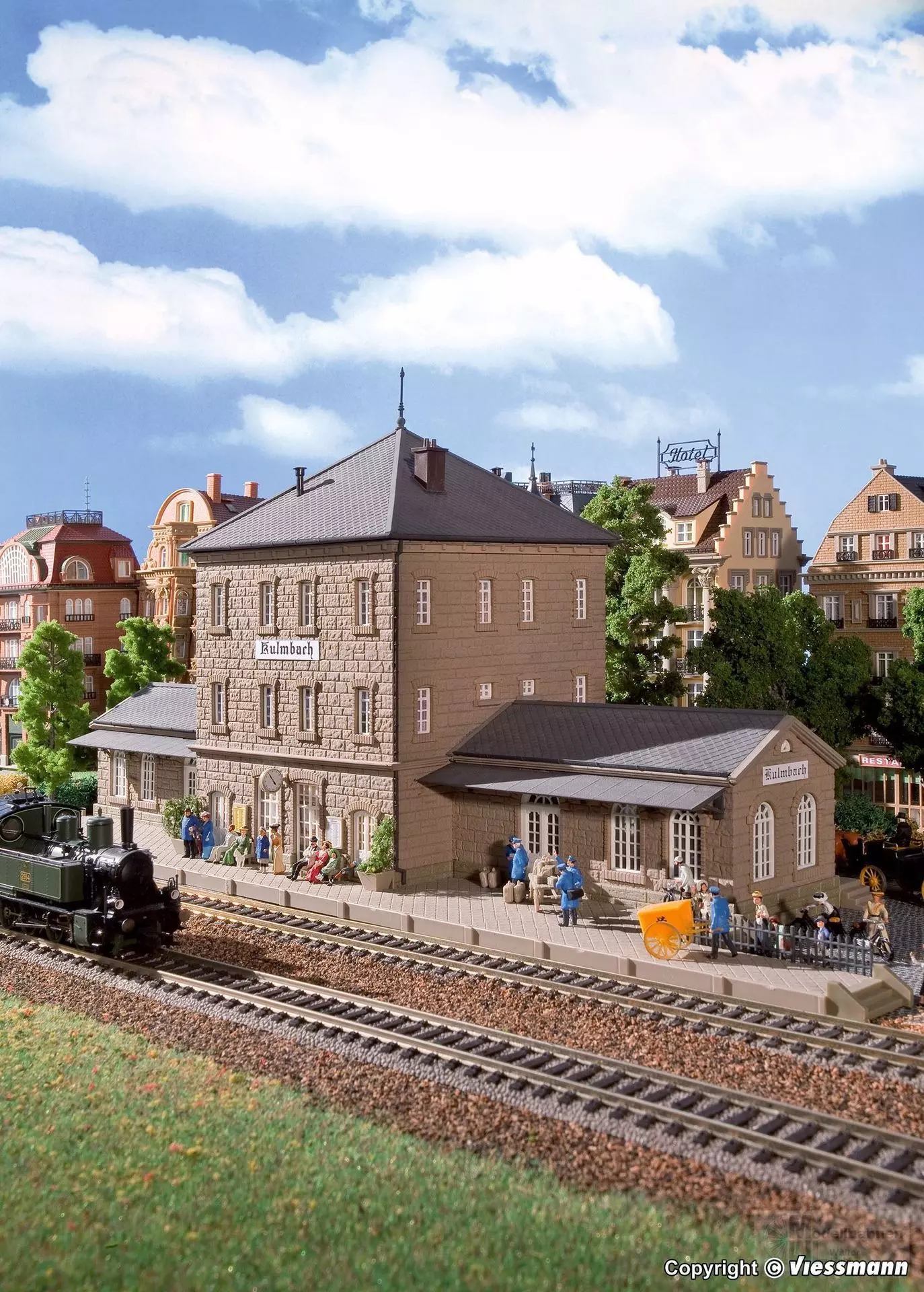 Vollmer 43451 - Bahnhof Kulmbach H0 1:87