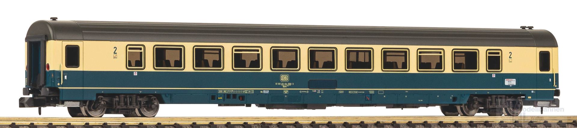 Piko 40665 - IC Großraumwagen DB Ep.IV 2.Kl. Bpmz 291 2.Betr.Nr. N 1:160