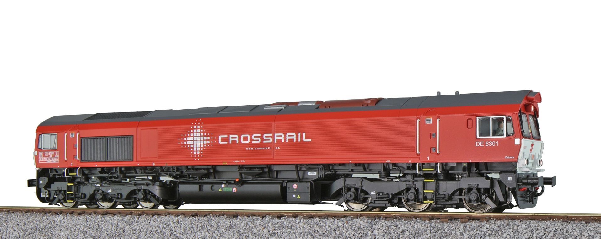 ESU 31363 - Diesellok Crossrail DE 6301 Ep.VI verkehrsrot H0/GL/WS