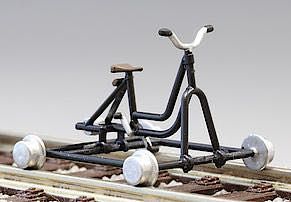 Kres 22200 - Schienenfahrrad Bausatz für 2 Modelle H0 1:87