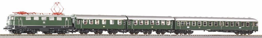 Piko 58144 - Zugset Wendezug E-Lok E41 und 3 Wagen H0/GL