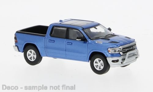 PCX-Models 870529 - Dodge RAM 1500 blau 2018 H0 1:87