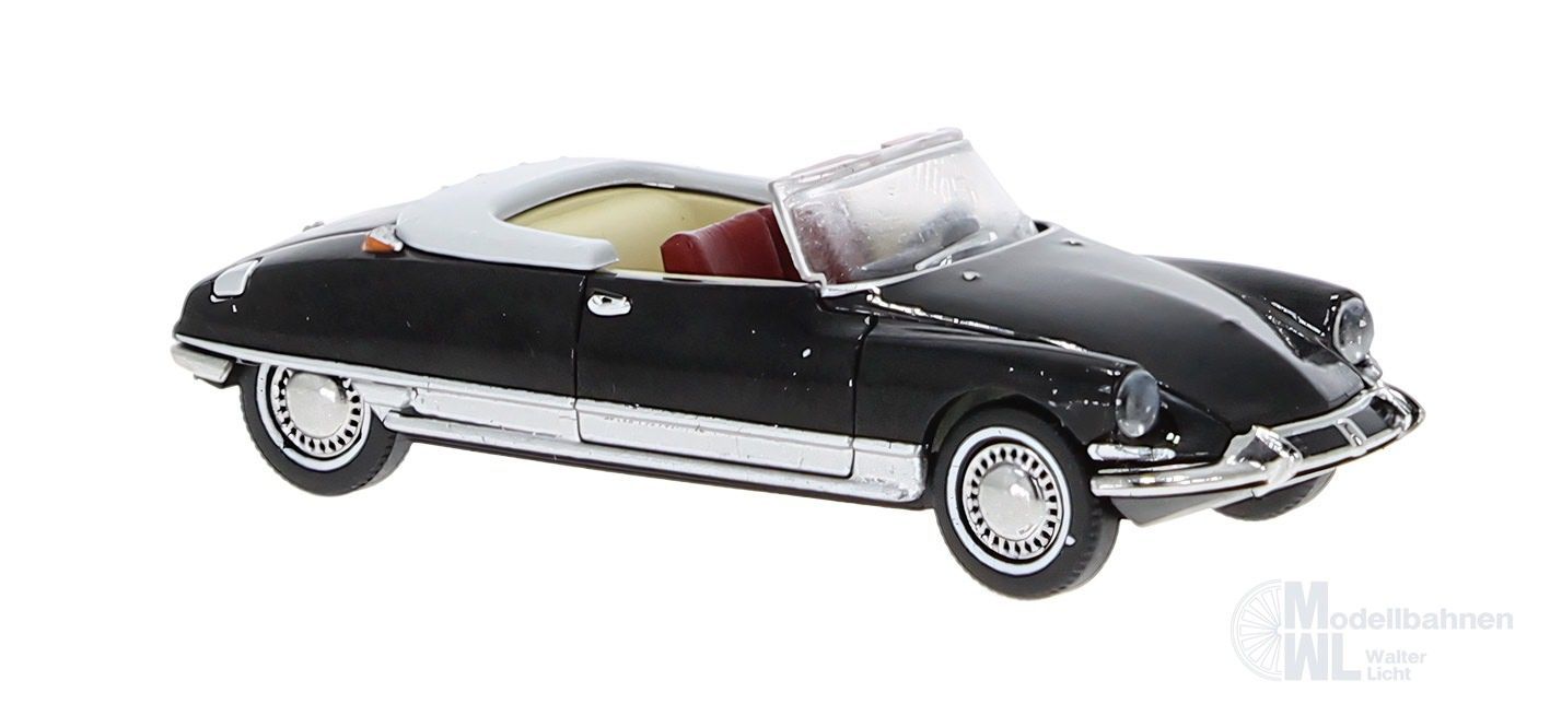 Brekina 14225 - Citroen DS offenes Cabrio Chapron schwarz H0 1:87