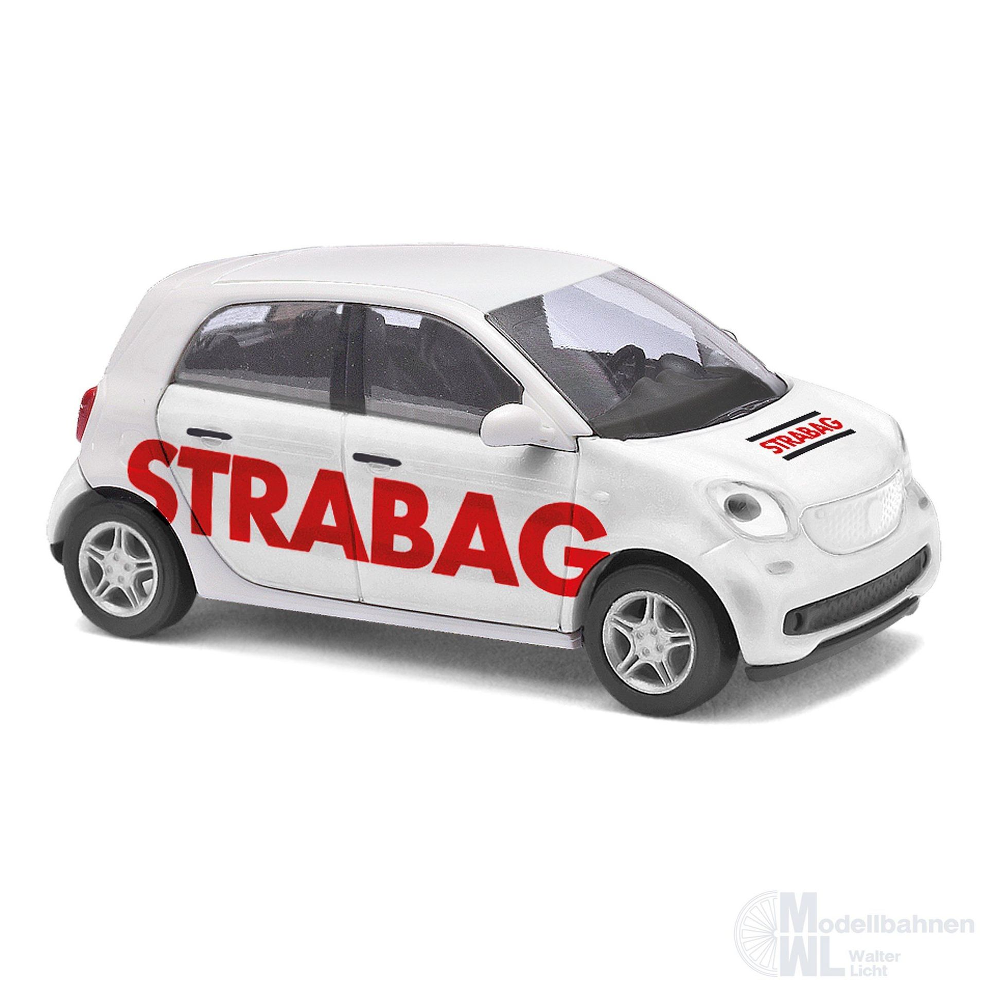 Busch 49562 - Smart Forfour 14 Strabag H0 1:87