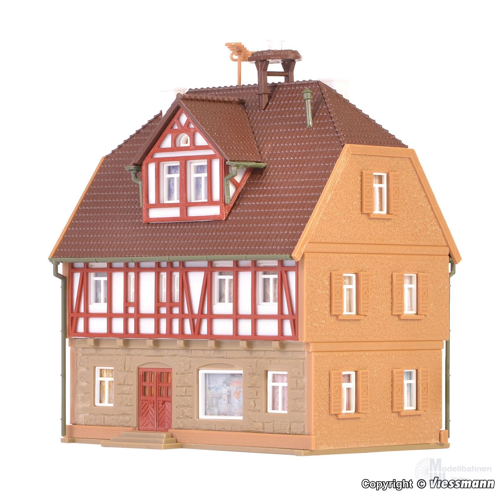 Vollmer 47643 - Wohnhaus mit Storchennest N 1:160