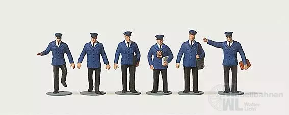 Merten Figuren 212529 - Bahnpersonal H0 1:87