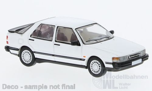 PCX-Models 870188 - Saab 9000 CC weiss 1985  H0 1:87