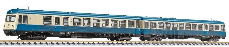 Liliput 163215 - Triebwagen BR 628 001-0/628 011-9 DB Ep.IV ozeanblau Kempten Lindau N 1:1