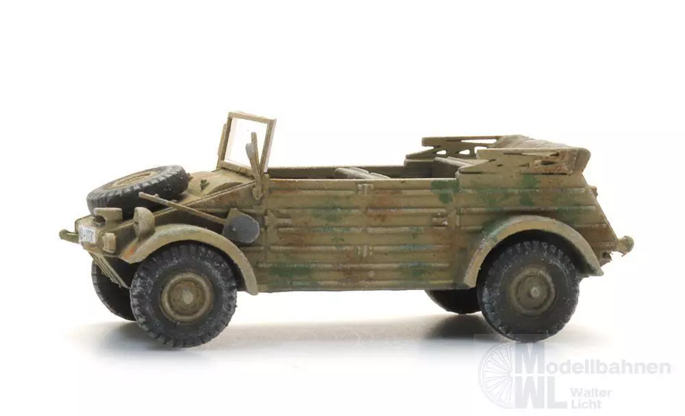 ARTITEC b.v. 6120017 - WM VW Typ 82 Kübelwagen Tarnung Fertigmodell 1:120