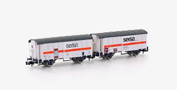Hobbytrain 24253 - Banhbauwagen Set SERSA Ep.V 2.tlg. N 1:160