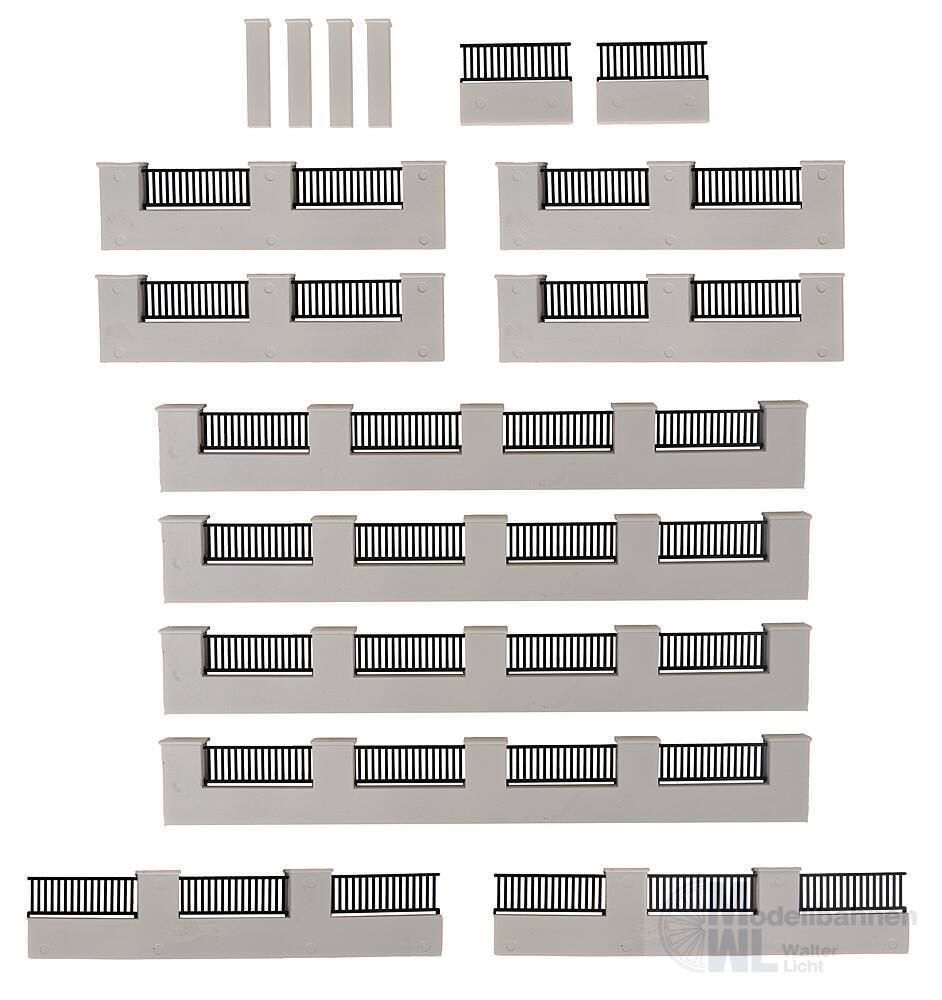 Faller 180419 - Mauerzaun H0 1:87