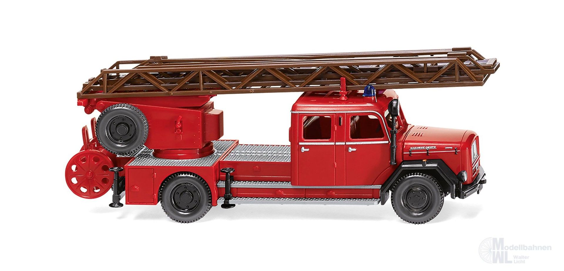 Wiking 086233 - Feuerwehr Drehleiter DL 25h Magirus H0 1:87