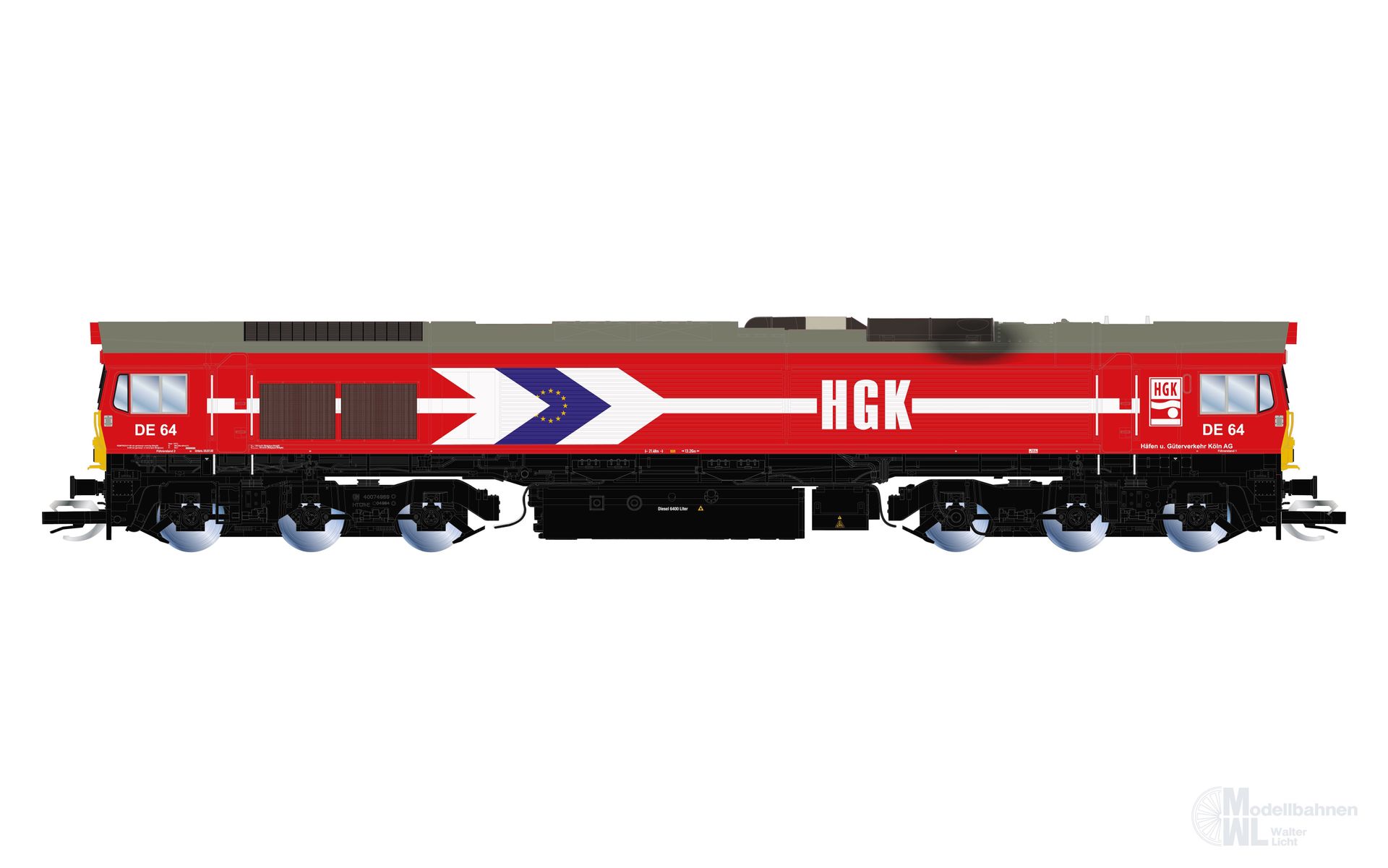 Arnold 9071HM - Diesellok Class 66 HGK Ep.V/VI TT 1:120 Digital