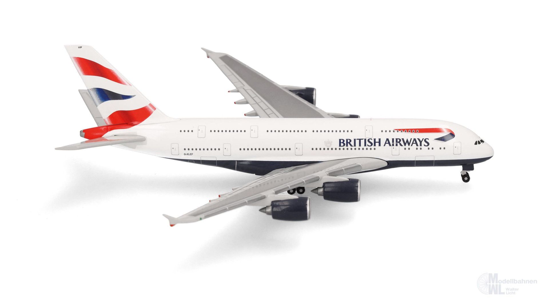 Herpa 524391-003 - Airbus A380 British Airways G-XLEF 1:500