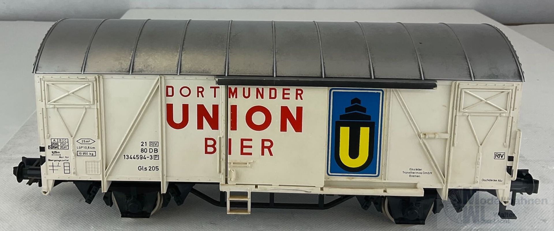 GEBRAUCHTWARE 5861 - MÄRKLIN - Güterwagen gedeckt DB Ep.IV Dortmunder Union Spur 1