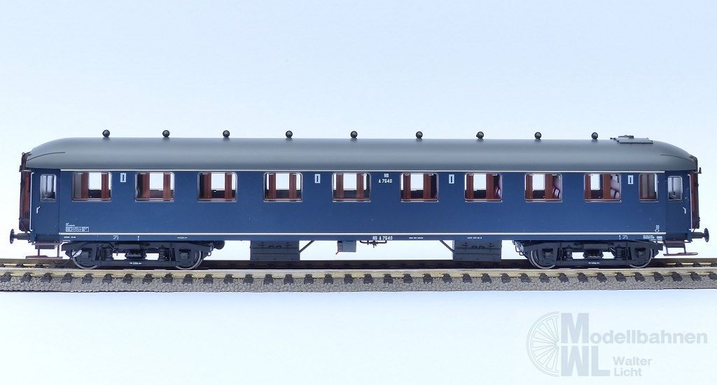 Exact Train 10013 - Personenwagen NS Ep.III A7540 berlinerblau H0/GL