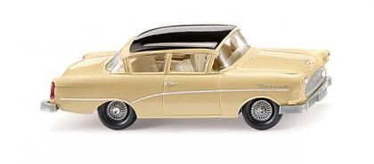 Wiking 008039 - Opel Rekord P1 - grünbeige mit schwarzem Dach H0 1:87