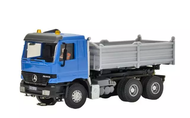 Viessmann 8010 - CarMotion Mercedes-Benz ACTROS Muldenkipper Funktionsmodell H0 1:87