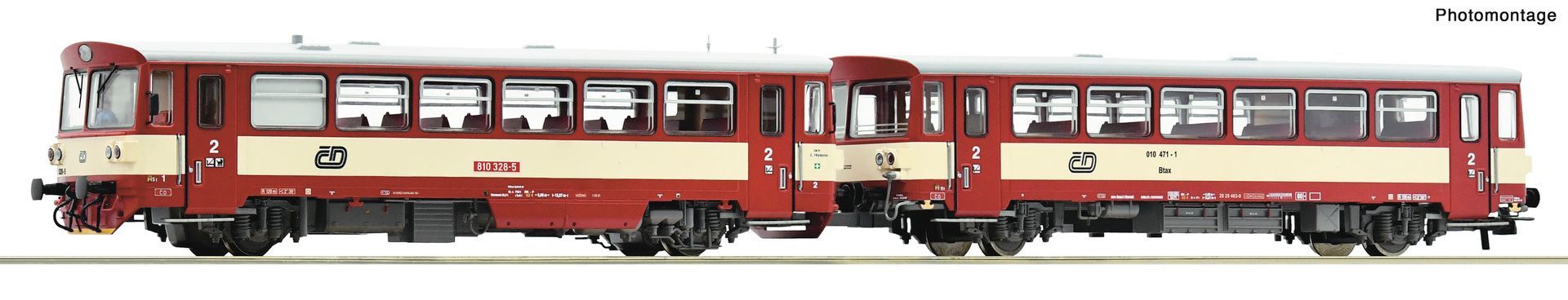 Roco 7710022 - Dieseltriebwagen Rh 810 CD Ep.V H0/GL Sound