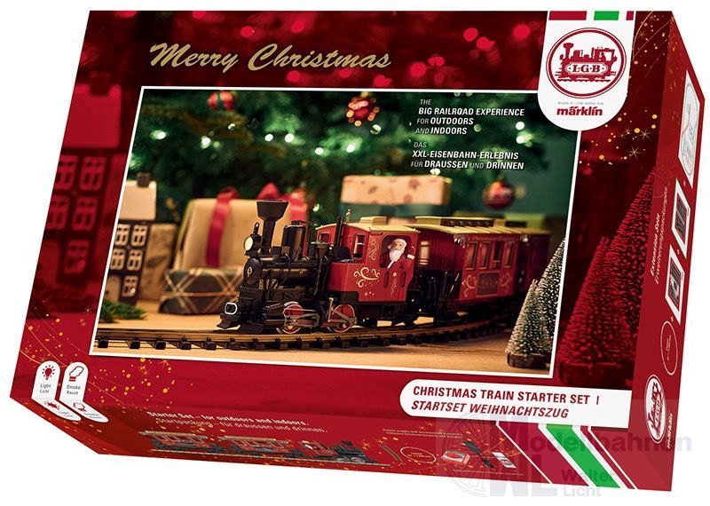 LGB 72308 - Startset Weihnachtszug 120V SPUR G 1:22,5