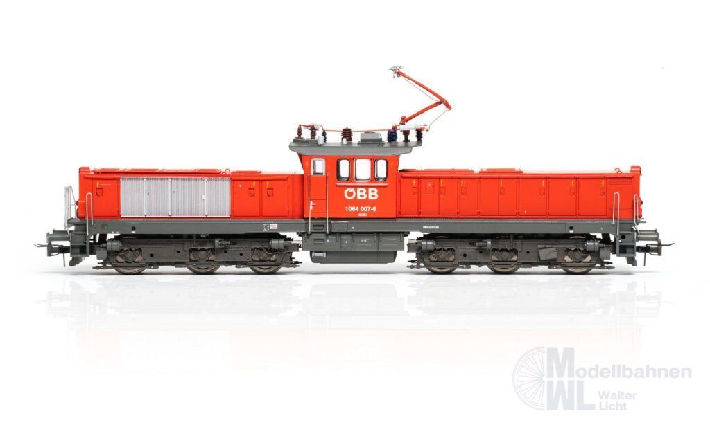 Jägerndorfer Modellbahn 26550 - E-Lok Rh 1064.007 ÖBB Ep.VI Wortmarke H0/GL