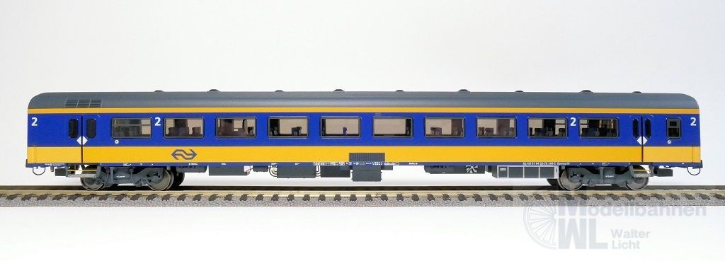 Exact Train 11012 - Personenwagen NS Ep.VI ICRm Bpmez10 gelb/blau H0/GL