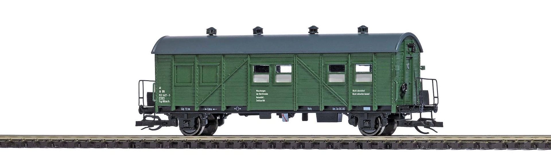 Busch 34005 - Bauzug-Sanitärwagen DR Ep.IV TT 1:120