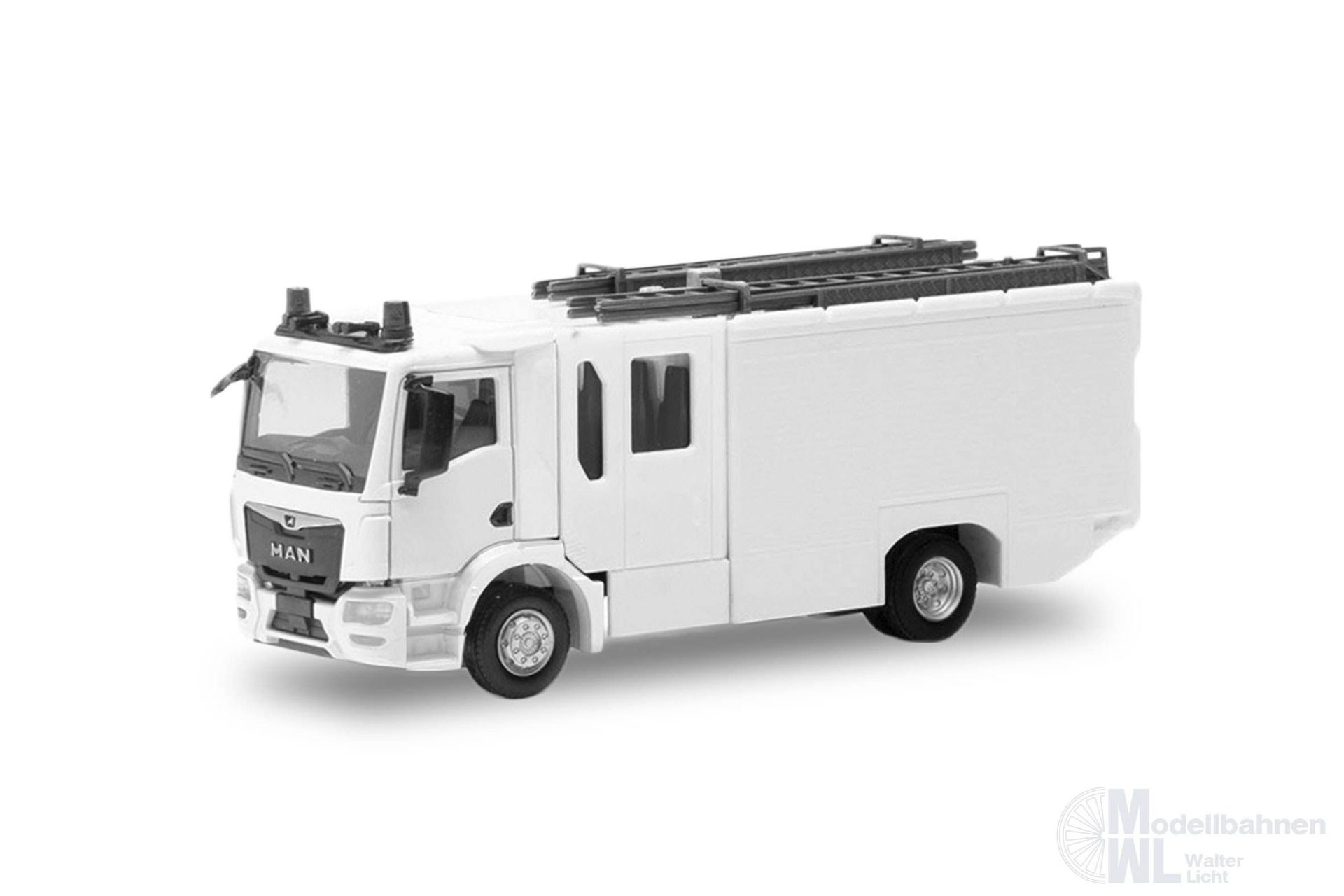 Herpa 085762 - Teileservice MAN TGM CC Z-Cab Löschfahrzeug H0 1:87