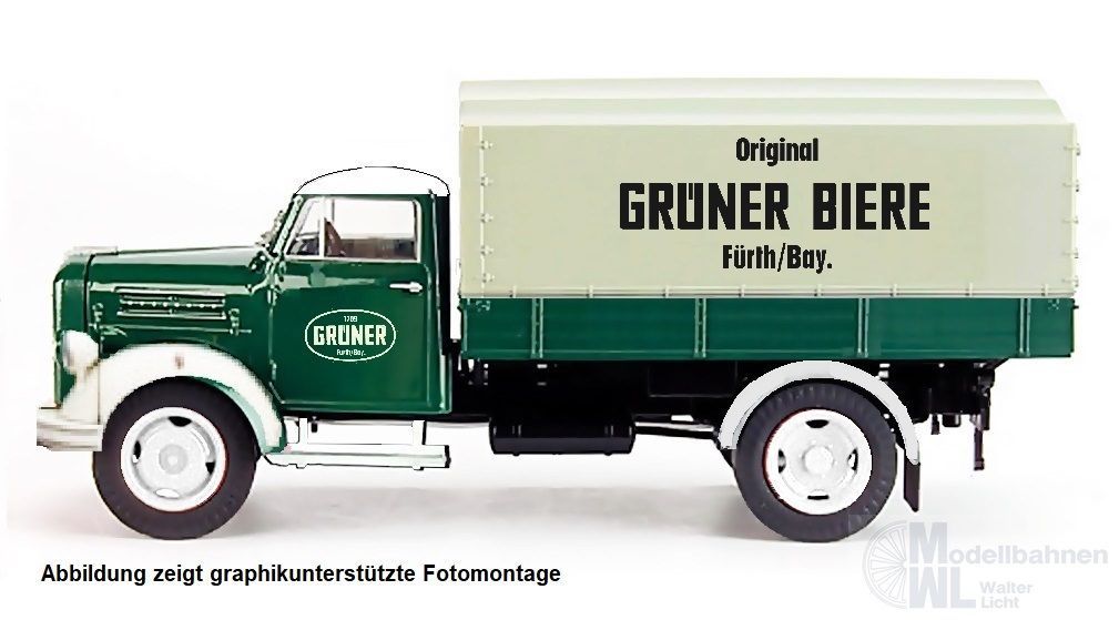 NPE NA88024 - Borgward B 2500 Grüner Bier 1:87