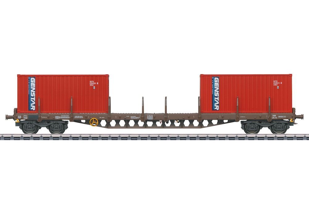 Märklin 47157 - Containertragwagen DSB Ep.V Rs H0/WS