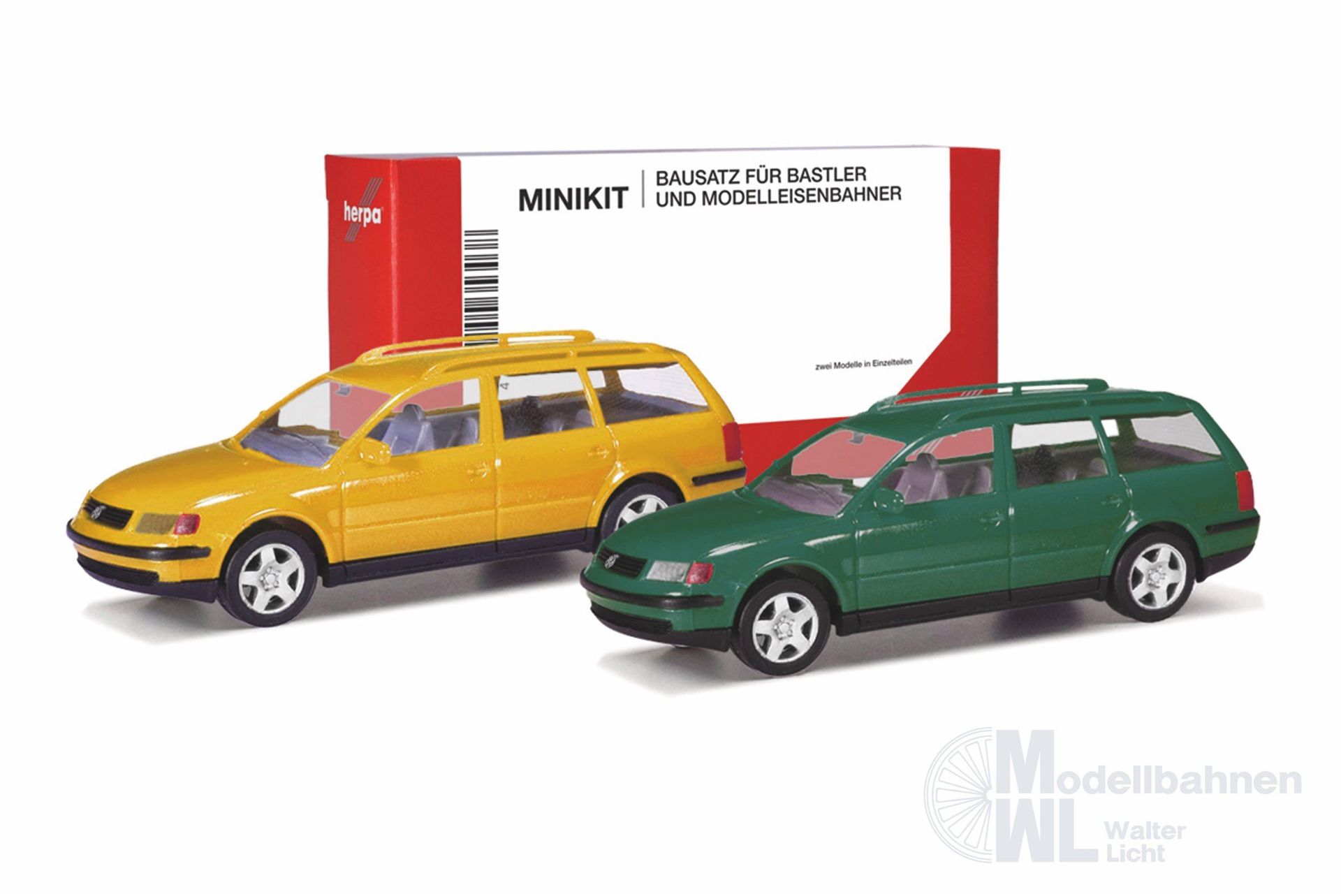 Herpa 012249-007 - MiKi VW Passat Var. gelb/grün H0 1:87