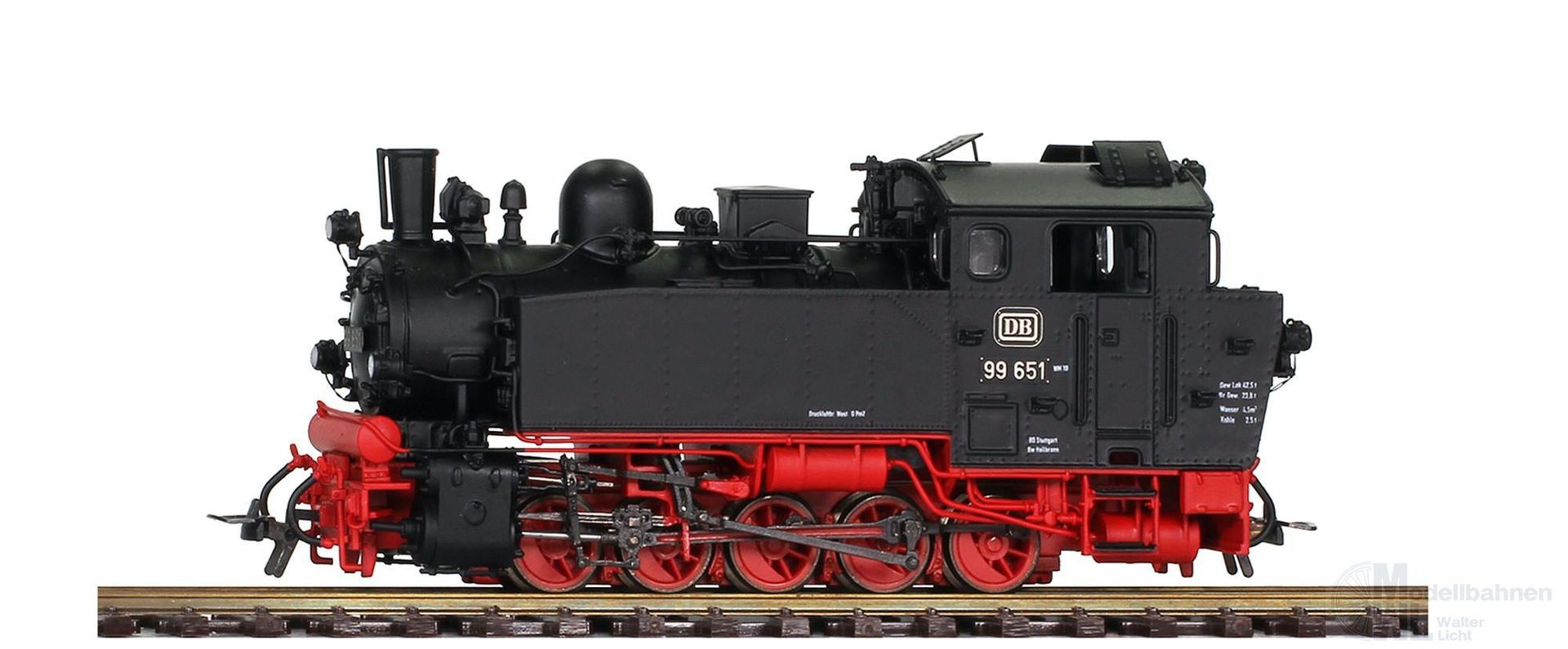 Bemo 1106801 - Dampflok BR 99 651 VI K DB Ep.III Württemberg Exclusivmodell 2025 H0e