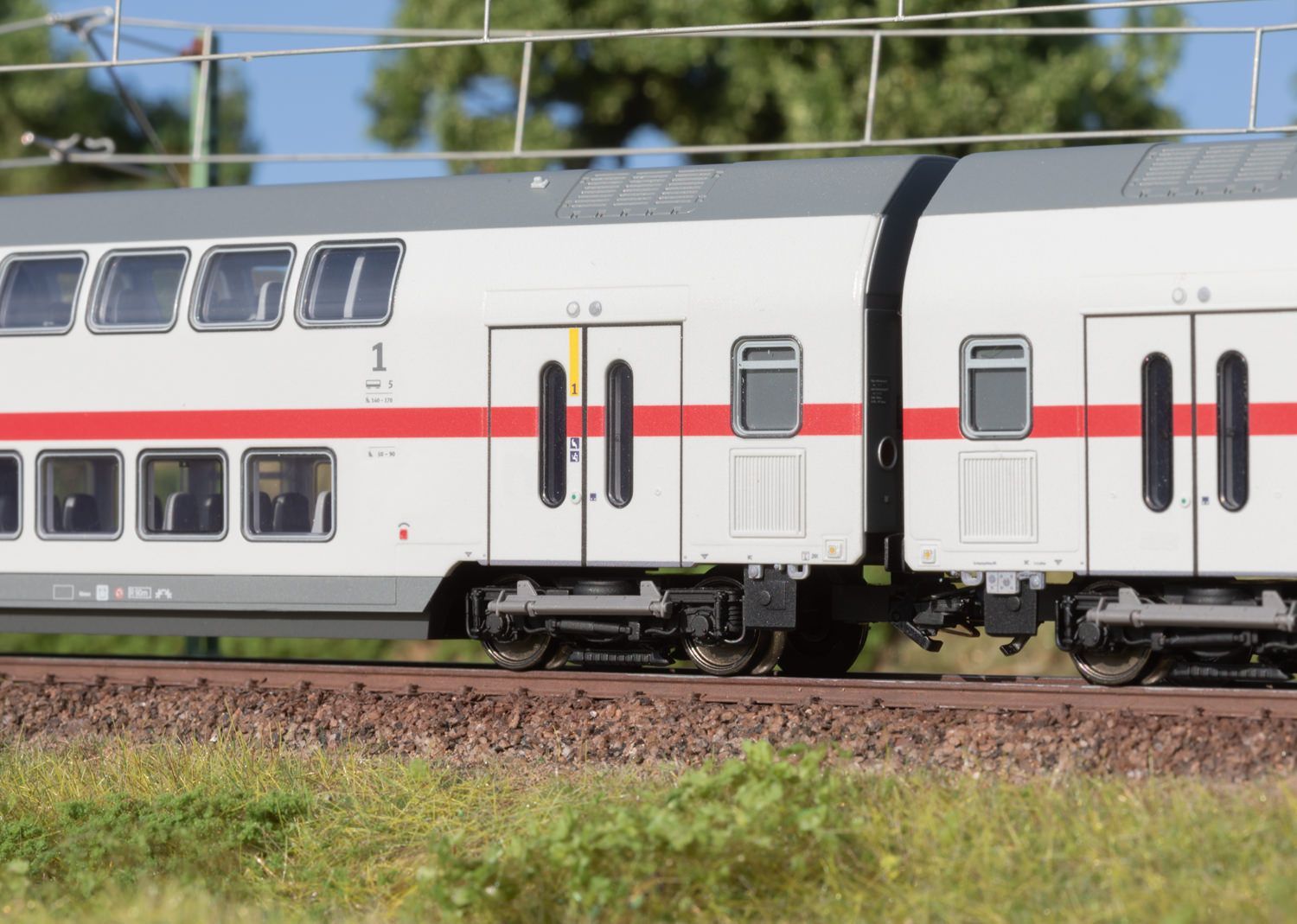 Märklin 43486 - IC2 Doppelstockwagen DB Ep.VI 1.Kl. DApza 687.2 H0/WS