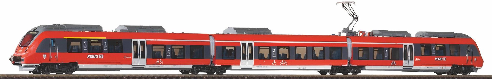 Piko 40208 - Elektrotriebwagen BR 442 DB Ep.VI 3.tlg. N 1:160