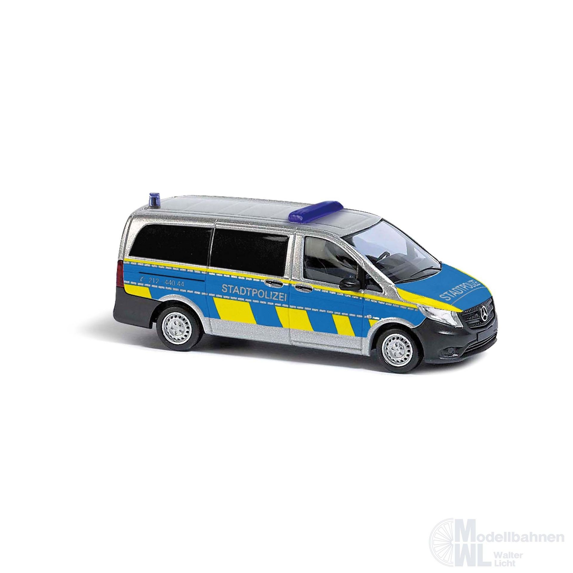 Busch 51109 - Mercedes Vito Polizei Frankfurt H0 1:87