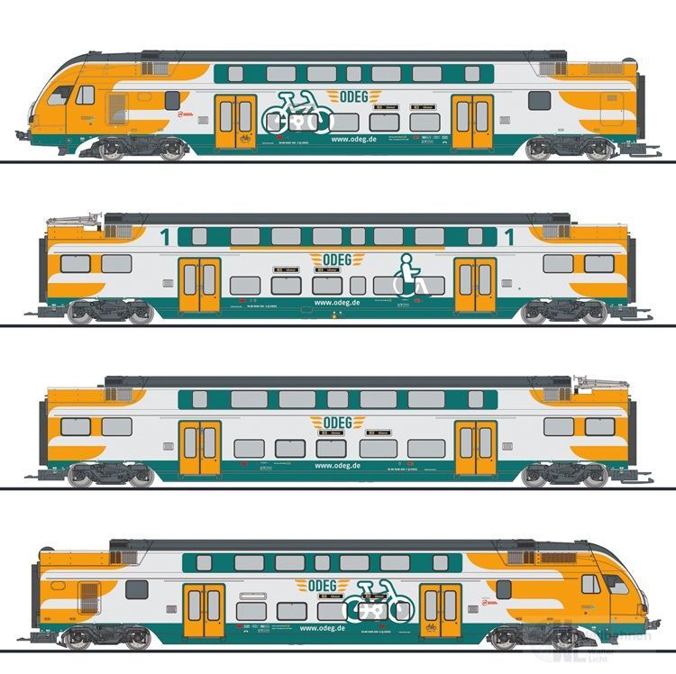 Liliput 133858 - Triebzug KISS ODEG Ep.VI 4.tlg. H0/WS