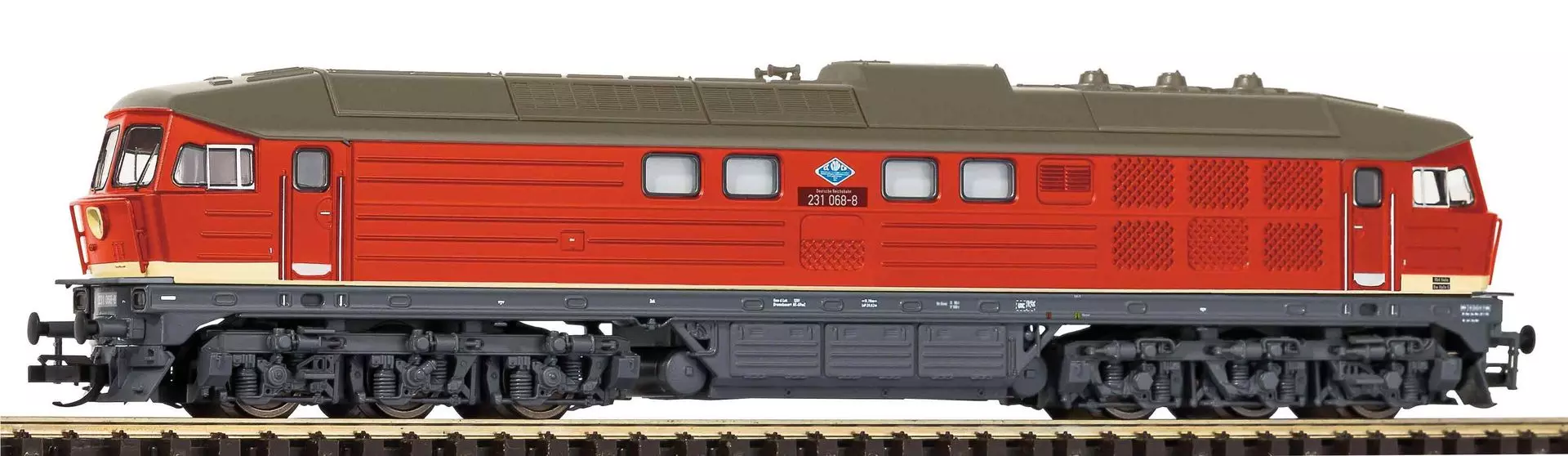 Piko 47329 - Diesellok BR 231 DR Ep.IV TT 1:120