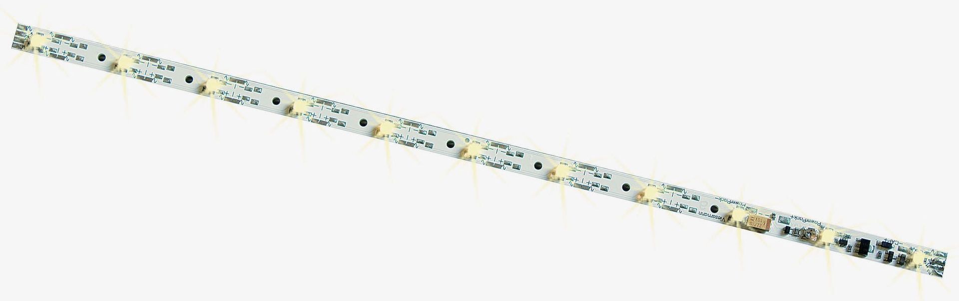 Viessmann 5050 - Waggon Innenbeleuchtung 11 LED´s warmweiß H0 1:87