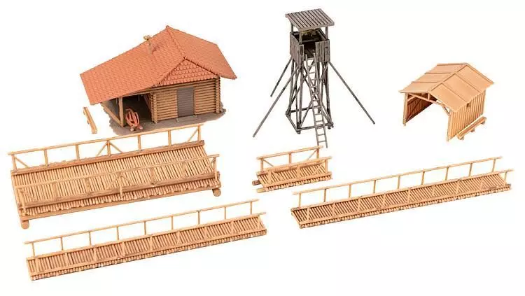 Faller 130637 - Jagdhütte mit Hochsitz H0 1:87