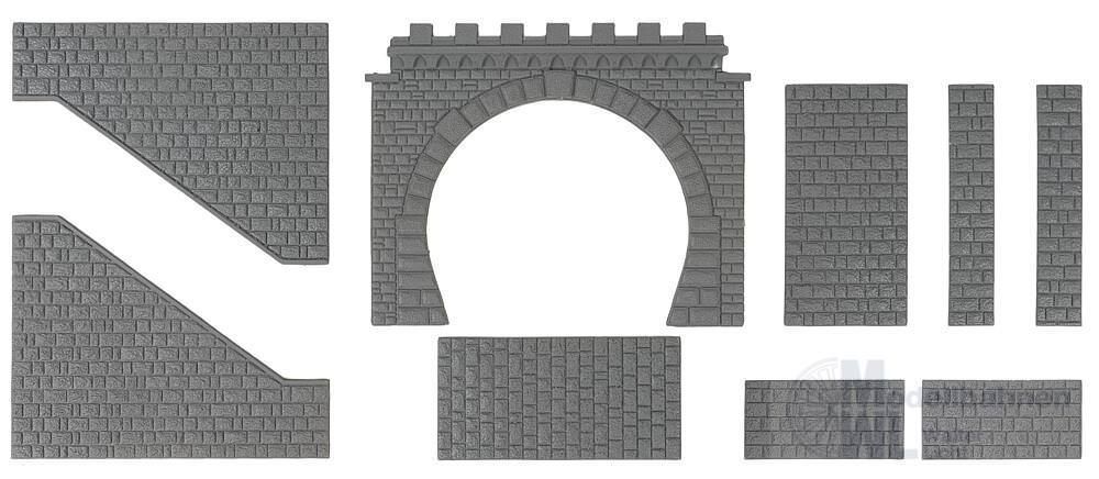 Faller 120578 - Tunnelportal 2-gleisig H0 1:87