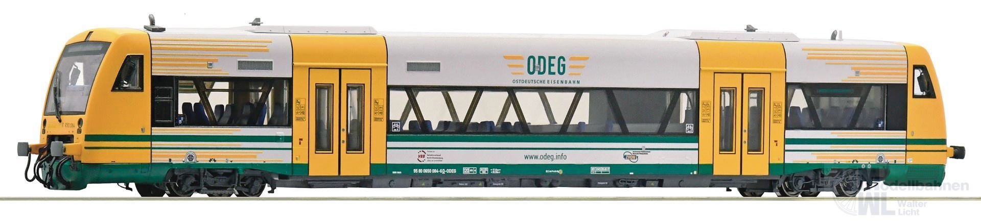 Roco 70185 - Triebwagen BR 650 ODEG Ep.VI H0/GL Sound