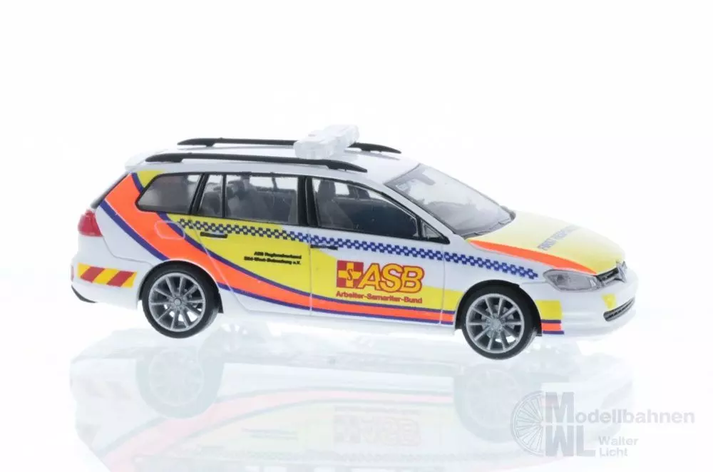 Rietze 53330 - Volkswagen Golf 7 Variant First Responder ASB Boizenburg H0 1:87