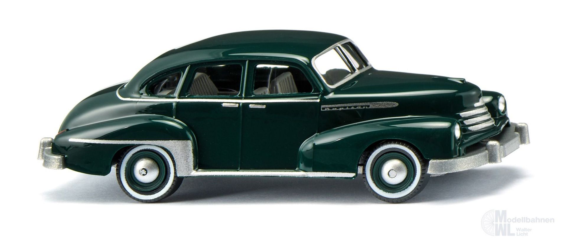 Wiking 011048 - Opel Kapitän '51 - dunkelgrün H0 1:87