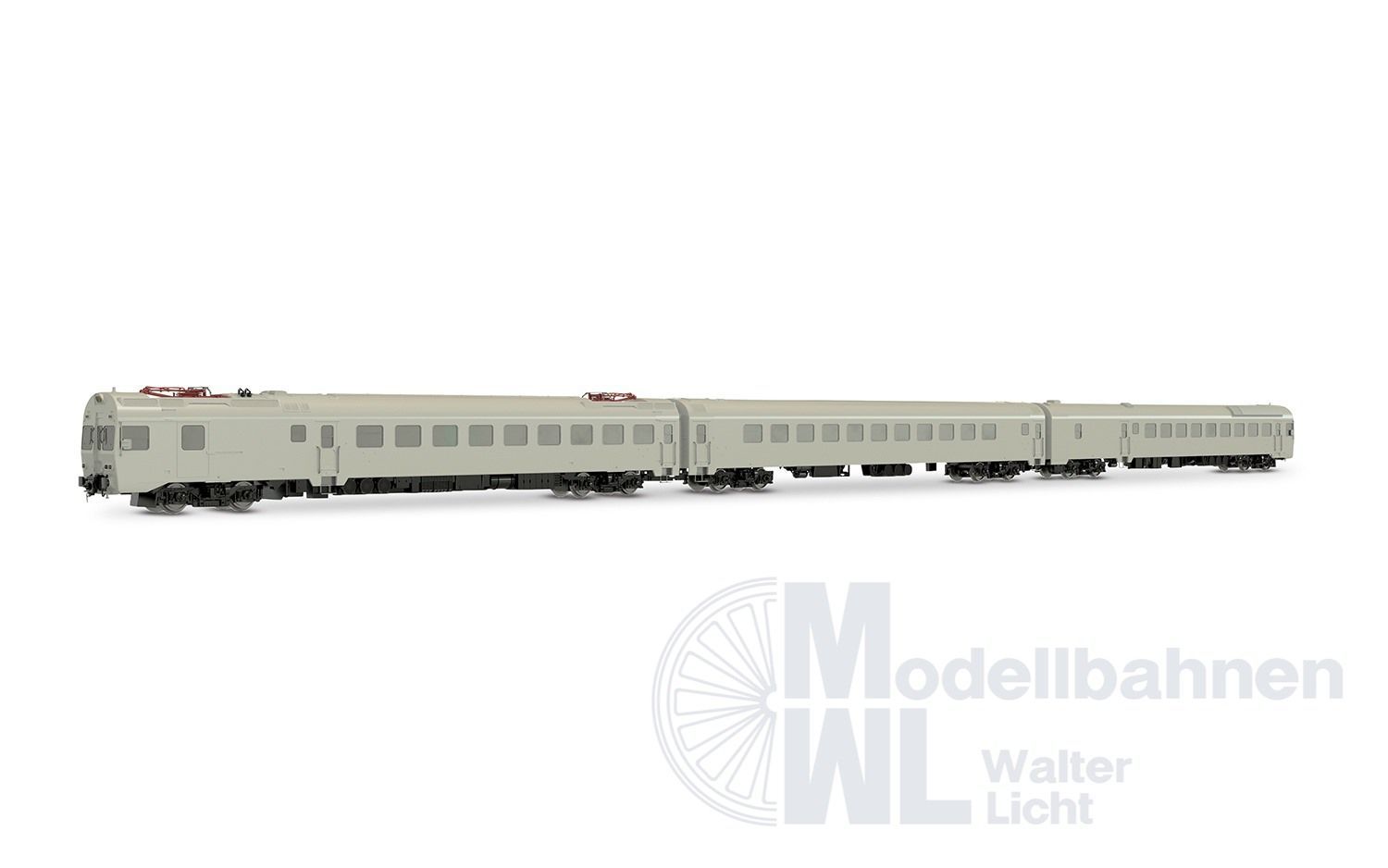 Arnold 2616S - Triebzug Reihe 444-004 RENFE Ep.IV rot/gelb N 1:160 Sound