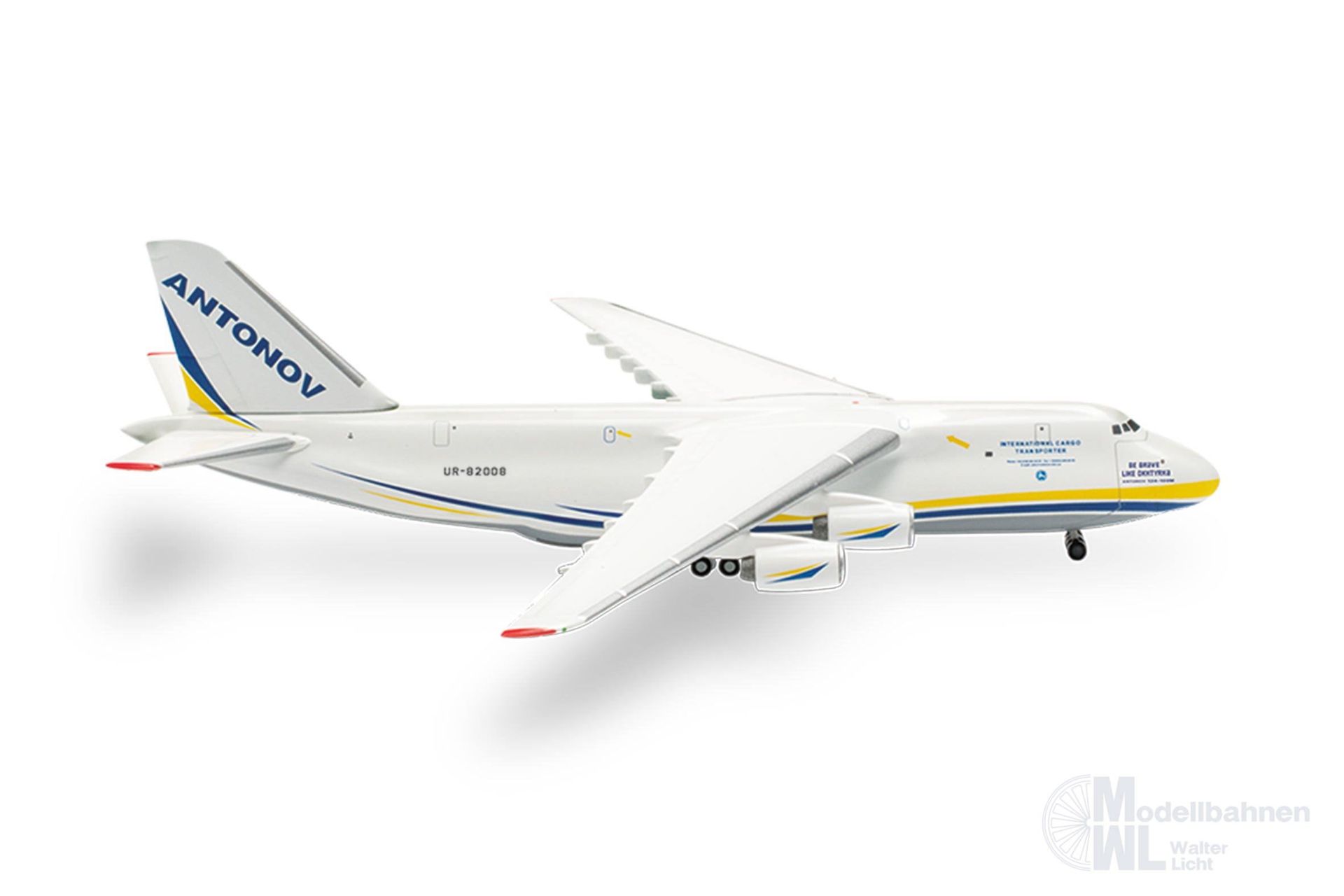 Herpa 526777-005 - Antonov AN-124 Antonov Airlines UR-82008 1:500