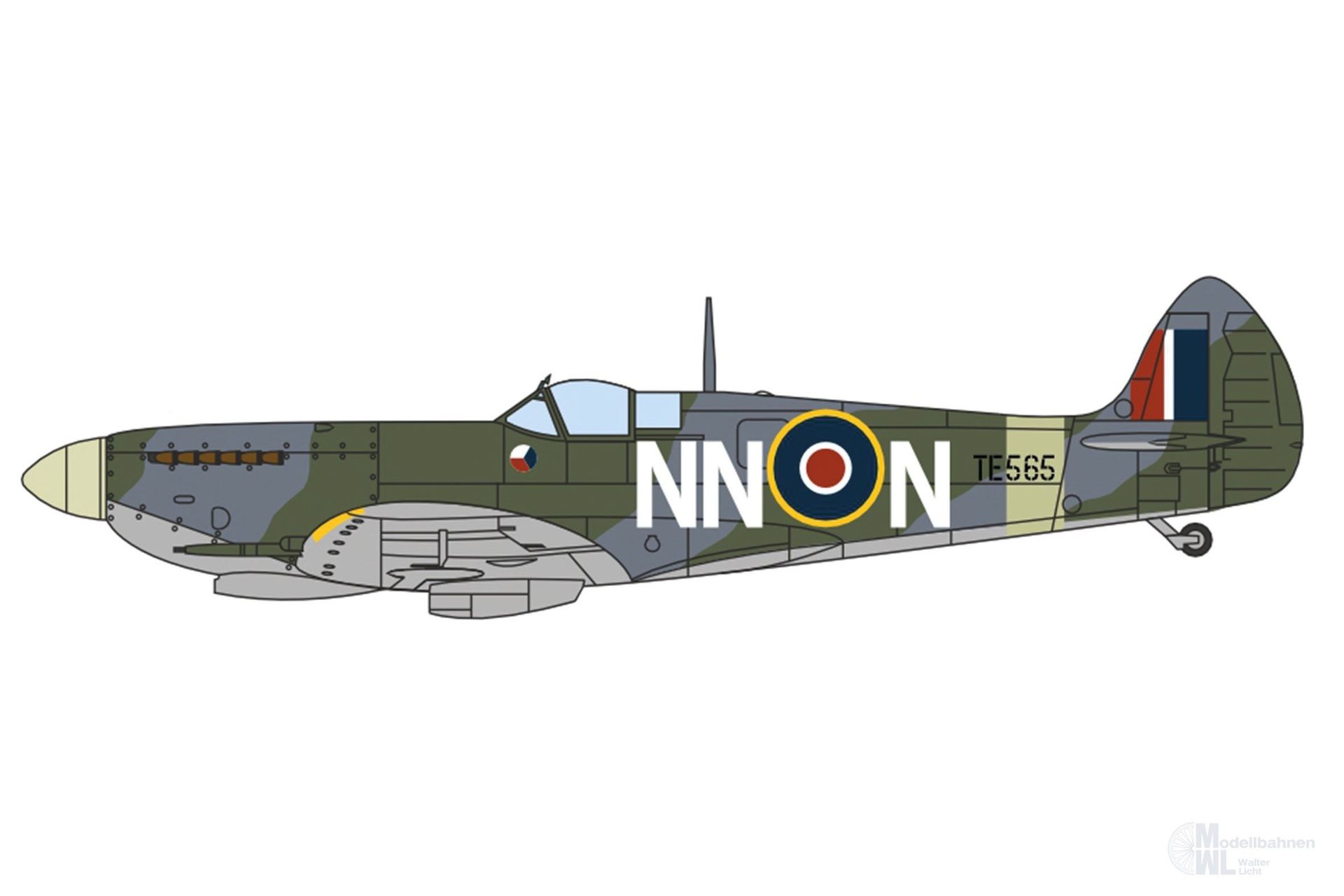 Herpa 81AC123 - Spitfire RAF No. 310 Sqn 1:72